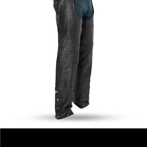 Motorcycle Leather Chaps